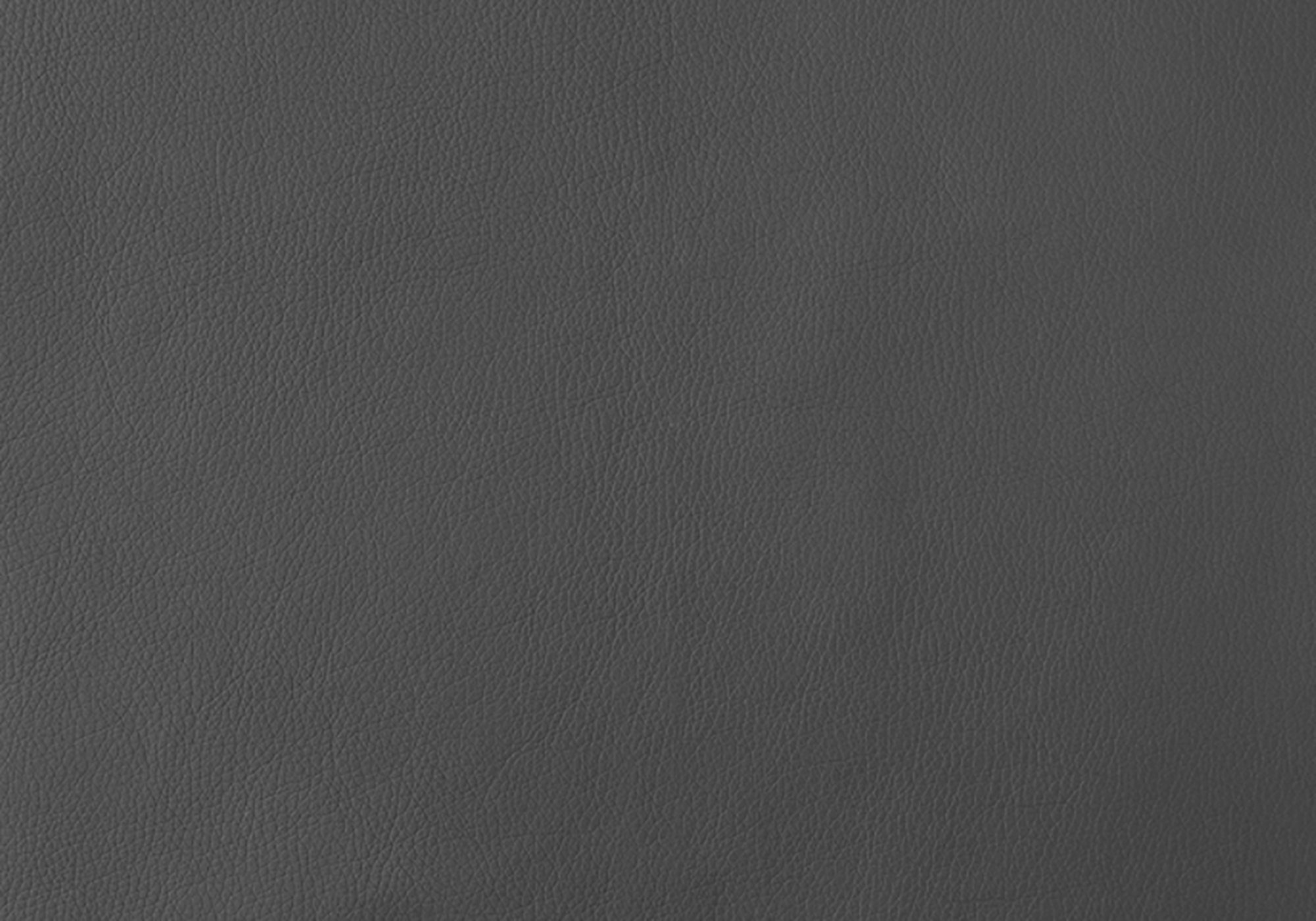 Set of 2 Grey Faux Leather and Chrome Dining Chairs - Image 4