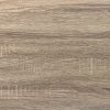 11.75" x 23.75" x 22" Dark Taupe Black Mdf Metal  Accent Table - Image 4