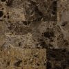30" x 30" x 42" Cappuccino  Espresso  Mdf  Metal  Home Bar - Image 4