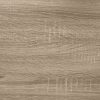 11.5" x 31.25" x 34" Dark Taupe Finish Hollow Core  Accent Table - Image 4