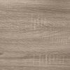 11.5" x 47.25" x 32" Dark Taupe Finish Hall Console Accent Table - Image 4