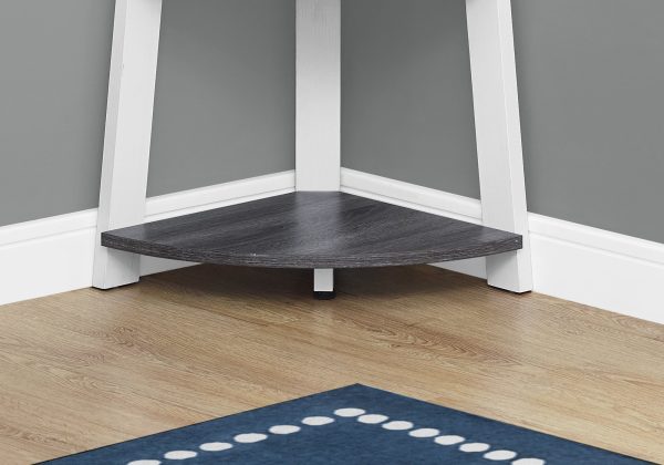 15.5" x 22.5" x 71.25" Grey White Particle Board  Bookshelf - Image 2