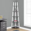 15.5" x 22.5" x 71.25" Grey White Particle Board  Bookshelf - Image 5