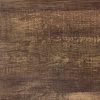 17.75" x 42.25" x 18" Black Brown Particle Board Hollow Core Coffee Table - Image 4