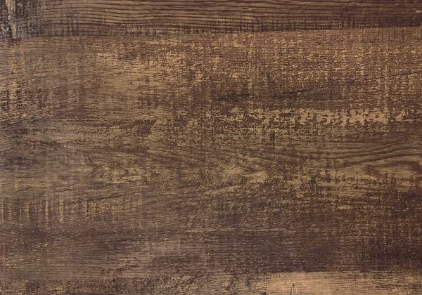 17.75" x 42.25" x 18" Black Brown Particle Board Hollow Core Coffee Table - Image 4