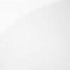 15.75" x 44" x 32" White Clear Particle Board Tempered Glass  Accent Table - Image 4