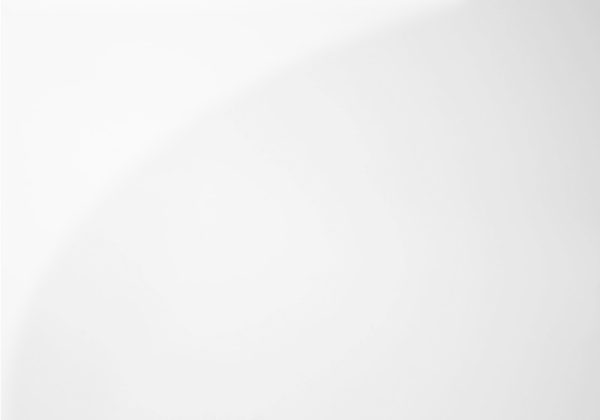 15.75" x 44" x 32" White Clear Particle Board Tempered Glass  Accent Table - Image 4