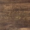 17" Reclaimed Wood Particle Board and Black Metal Coffee Table - Image 5