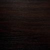 32" Cappuccino Finish and Black Metal Accent Table - Image 5
