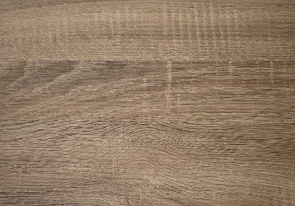 32" Dark Taupe Finish and Black Metal Accent Table - Image 5