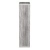 11.75" x 23.75" x 47.5" Grey Particle Board Adjustable Shelves  Bookshelf - Image 5