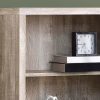 11.75" x 23.75" x 47.5" Taupe Particle Board Adjustable Shelves  Bookshelf - Image 2