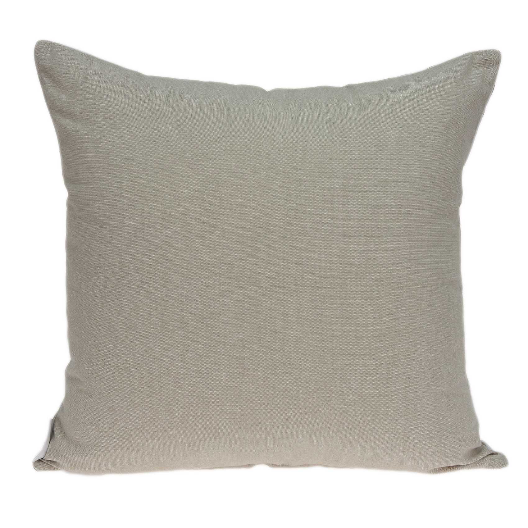 20" x 7" x 20" Traditional Beige Pillow Cover With Down Insert - Image 3