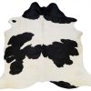 6 Ft Holstein Brindled Cowhide Rug - Image 2