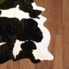 6 Ft Holstein Brindled Cowhide Rug - Image 4