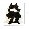 6 Ft Holstein Brindled Cowhide Rug - Image 5
