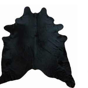 6.5 Ft Natural Black Brindled Cowhide Rug