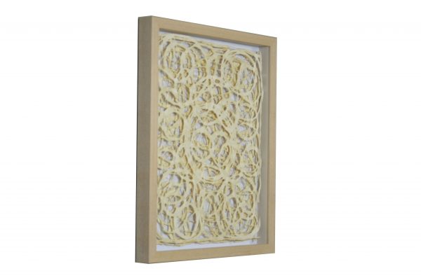 Abstract Paper Circles Shadow Box Wall Art - Image 2