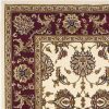 9' x 13'  Polypropylene Ivory or Red Area Rug - Image 2