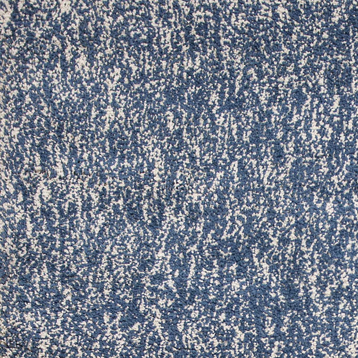 9' x 13' Polyester Indigo or Ivory Heather Area Rug - Image 3