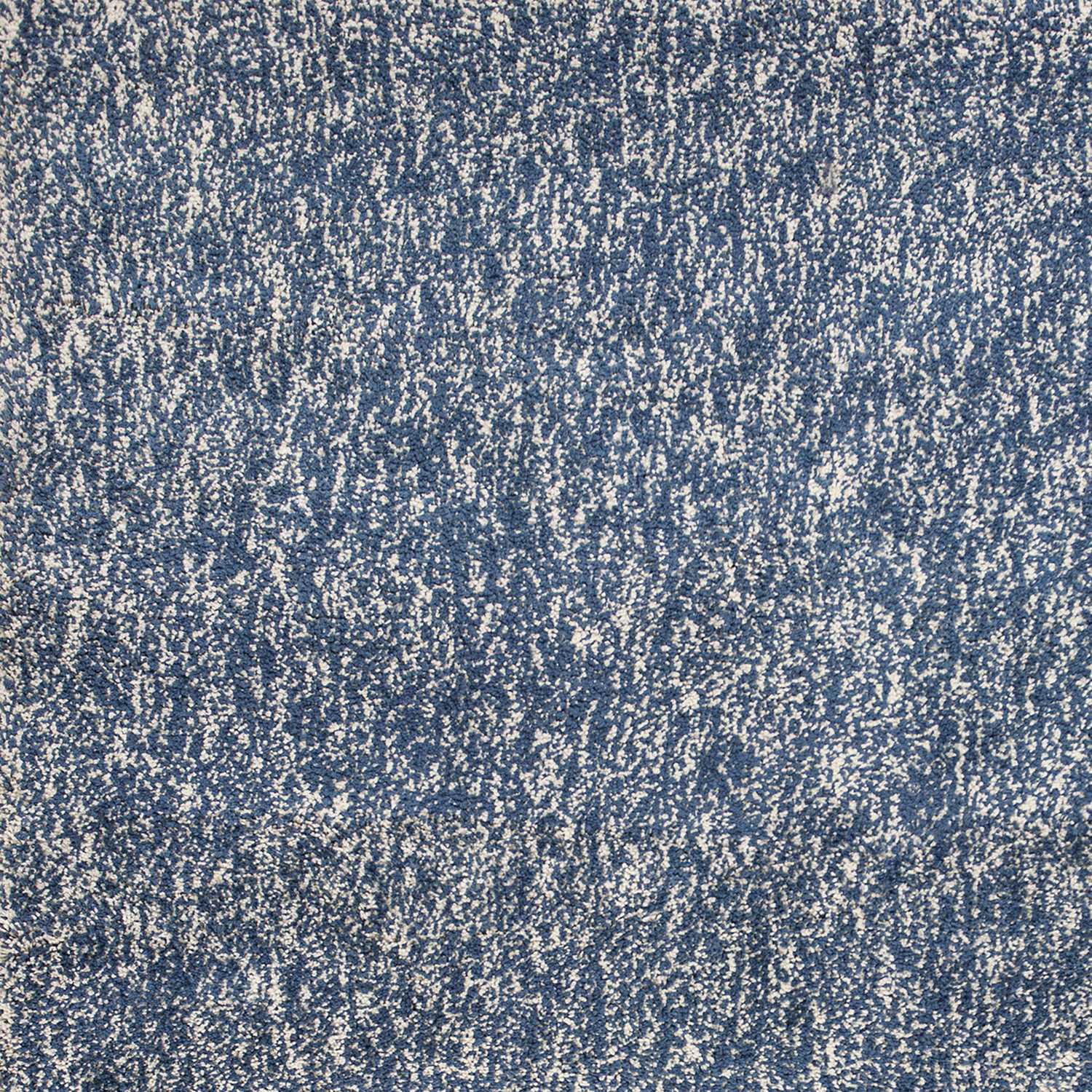 9' x 13' Polyester Indigo or Ivory Heather Area Rug - Image 4