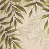 3'x5' Sand Beige Hand Hooked UV Treated Bordered Coastal Sea Grass Indoor Outdoor Area Rug - Image 3