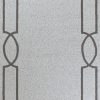 3'x5' Ivory Hand Hooked UV Treated Bordered Indoor Outdoor Area Rug