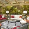 3'x5' Ivory Hand Hooked UV Treated Bordered Indoor Outdoor Area Rug - Image 3