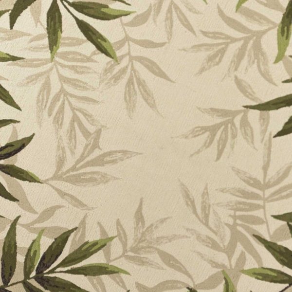 8' Sand Beige Hand Hooked UV Treated Bordered Coastal Sea Grass Round Indoor Outdoor Area Rug - Image 3