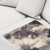 50" x 60" Naples Grey Off White Fur   Throw - Image 4