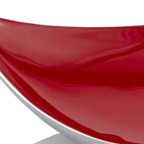 14" x 14" Buffed and Poppy Red Trigon Tray - Image 4
