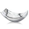 9.75" x 17" x 5.5" Buffed, Silver, Large Scoop Bowl - Image 2