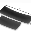6" x 18" x 2" Black Long Trays Set of 2 - Image 2
