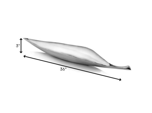 7.5" x 36" x 3" Buffed Tip Long Leaf Tray - Image 3