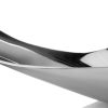 10" x 20" x 3" Buffed Talla Cut Edge Oval Tray - Image 5