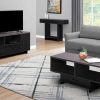 15.5" x 47.25" x 23.75" BlackGrey Top With Storage  Tv Stand - Image 2