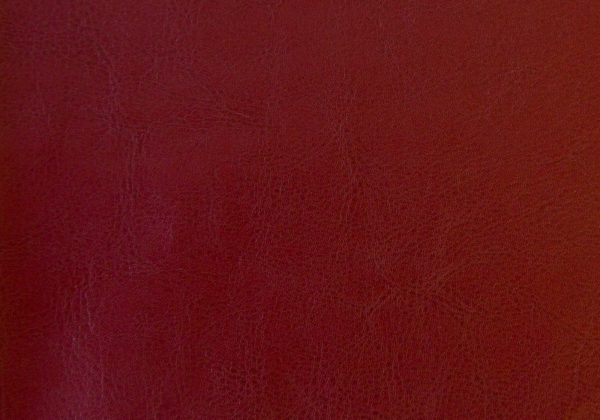 Set of 2 Kids Red Faux Leather Ottomans - Image 4