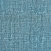 16.75" x 16.75" x 17" Light Blue Linen Look Fabric Ottoman - Image 4
