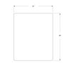 50" x 60" Beige Ultra Soft Ribbed Style  Throw - Image 3