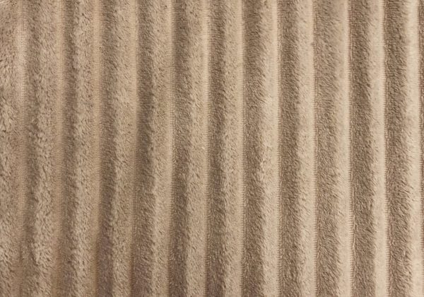 50" x 60" Beige Ultra Soft Ribbed Style  Throw - Image 4