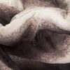 50" x 60" Brown and White Modern Contemporary Heated  Throw Blankets - Image 2
