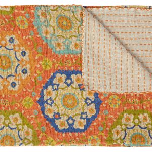 50" x 70" Multi colored Eclectic Bohemian Traditional Throw Blankets