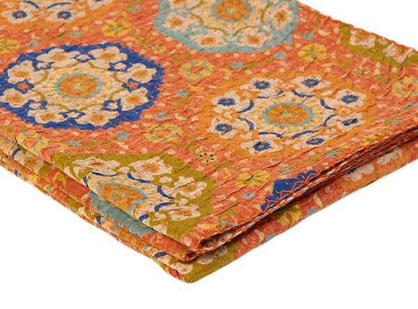 50" x 70" Multi colored Eclectic Bohemian Traditional  Throw Blankets - Image 2