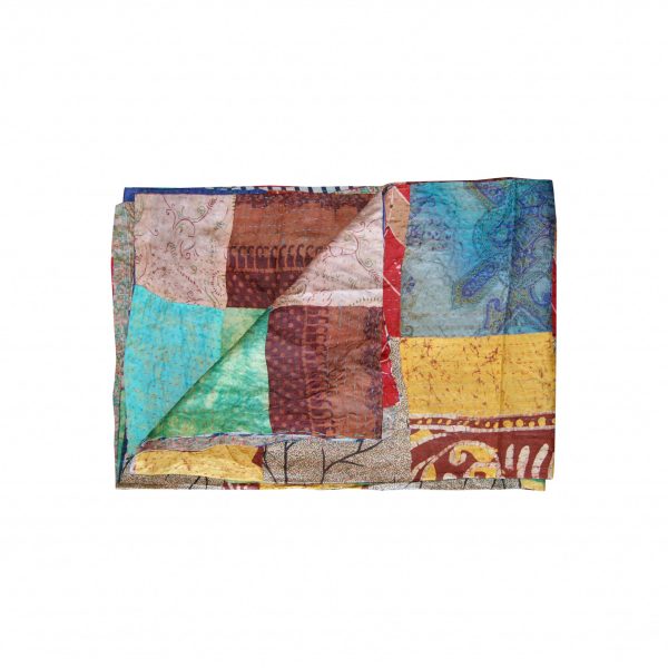 60" x 90" Silk Multicolor Throws - Image 2