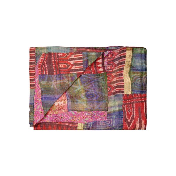 50" x 70" Silk Multicolor Throws - Image 2