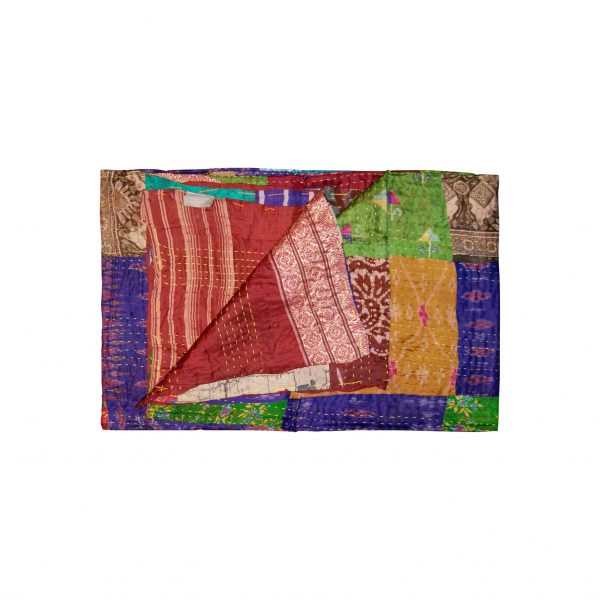 50" x 70" Silk Multicolor Throws - Image 2