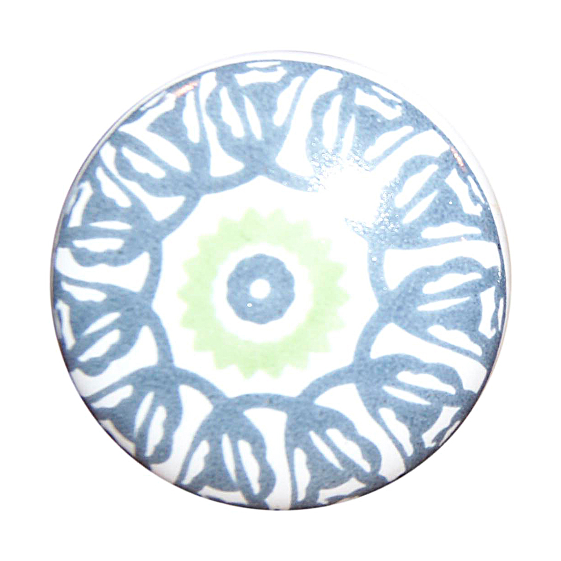 1.5" x 1.5" x 1.5" Ceramic Metal Multicolor 12 Pack Knob - Image 2