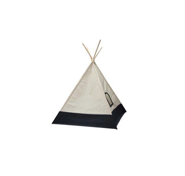 51.2" x 55.11" x 72.85" WhiteBlue Fabric Tent - Image 2