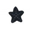 Blue with White 3D Shape Star Pillow