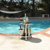 18.75" x 19" x 22" Chrome Round  End Table - Image 5